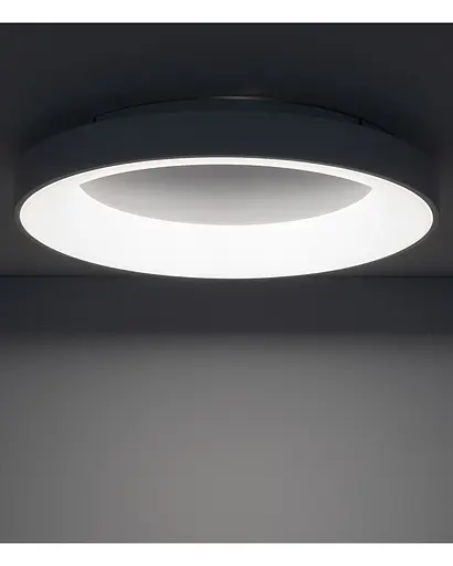 Світильник стельовий Nowodvorski 11205 Nikki Round LED 1x60W 4000K 5600Lm IP20 білий - фото 2