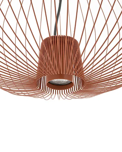 Підвісний світильник, люстра Nowodvorski 11494 Pumpkin L GU10 1x10W IP20 Теракотовий - фото 10