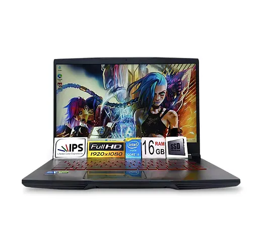 Ноутбук MSI 15.6" GF63 IPS 144HzCore i5-12450H 8ядер 16Gb SSD 512GB Nvidia RTX4050 6GB (11465) Б/в - фото 1