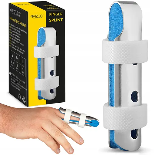 Фіксатор (бандаж) для пальця руки 4FIZJO MED 1 шт Size M (P-5905973407403) - фото 2