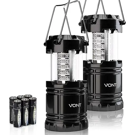 Ліхтарик лампа Vont LED Camping Lantern 140 Lumen 2-Pack
