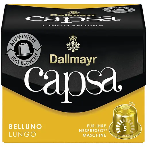 Кава в капсулах Dallmayr Lungo Belluno 10 капсул 56 г - фото 1