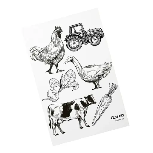 Детский стикерпак Village Cobart СS-VS-006 прозрачные - фото 1