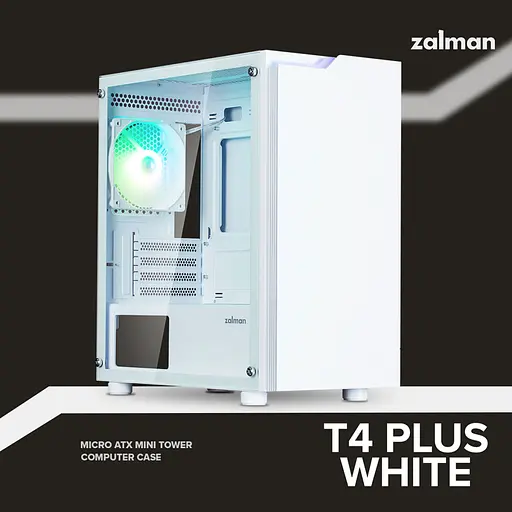 Корпус для ПК Zalman T4 Plus (T4PLUSWHITE) - фото 2