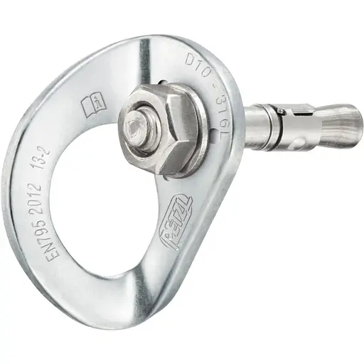 Шлямбурное ухо+болт Petzl Coeur Bolt Stainless 12 Grey (1052-P36BS 12)