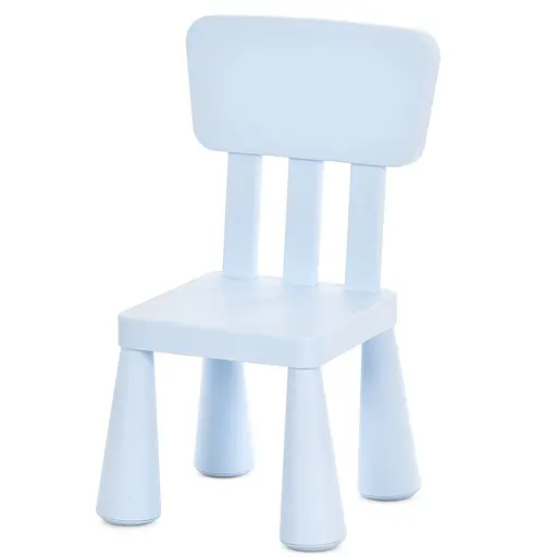 Комплект детской мебели BAMBI M 6176-4: Стол (77х55х52.5 см) и 2 Стула, Пластиковый, Легкий в уходе, Голубой - фото 4