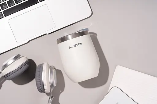 Термокухоль Ardesto Compact Mug 350 мл білий - фото 2