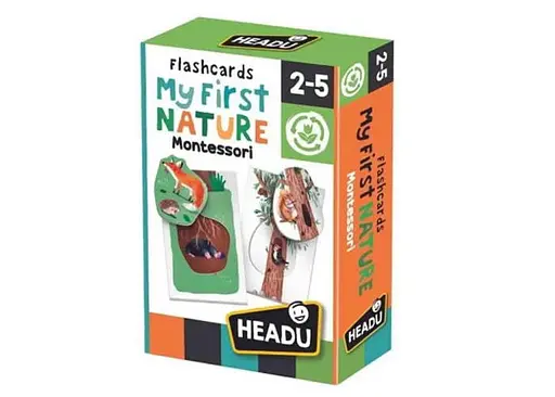 Настільна гра Headu Монтессорі. Вивчаємо природу (Montessori. Flashcards: My First Nature) (MU27842)