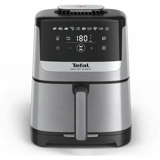 Мультипечь Tefal Easy Fry Silence 1670Вт 5л 10 программ нержавеющая сталь.