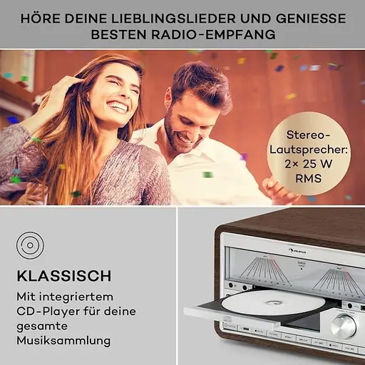 Стереосистема auna Elton DAB (10041319) - фото 4