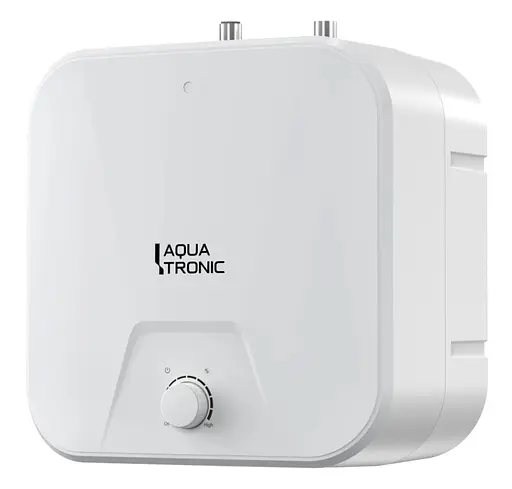 Водонагрівач електричний Aquatronic, 1500 Вт, мокрий ТЕН, 15 л під мийку, вертикальний, квадратний, білий (Сompact WU1515 C2M) - фото 3