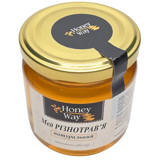 Мед різнотрав'я Honey Way 250 г