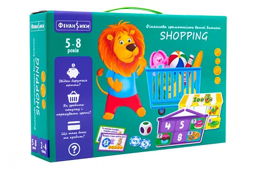 Настільна гра для дітей «Граємо в крамницю» VT2312-06 Від 5-ти років