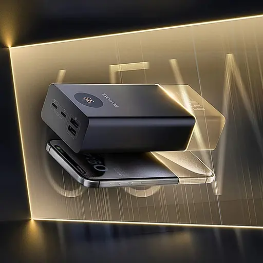 Универсальна мобильна батарея Romoss PEA27S Pro 27000mAh 65W Black (PEA27-282-2111H) - фото 4