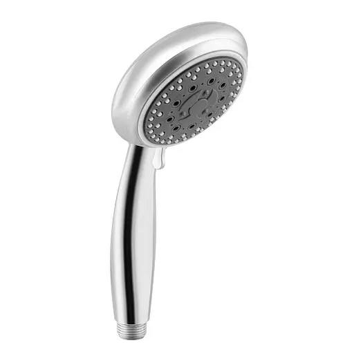 Ручной душ круглый 5-режимов, хром/серый Wezer WKY-45, Хром - фото 2