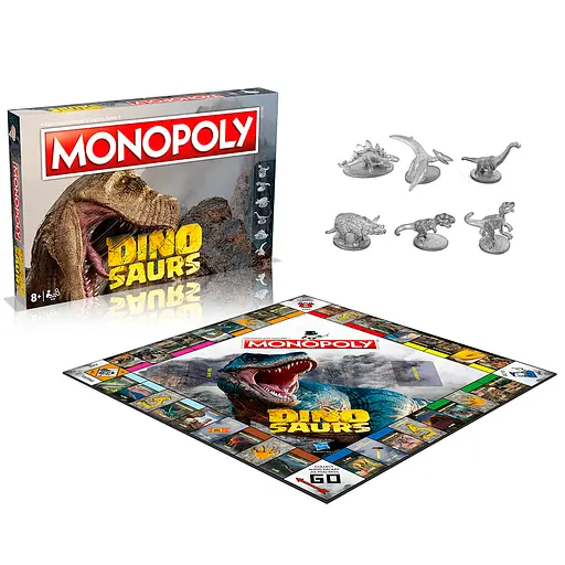 Настольная игра MONOPOLY Winning Moves Dinosaurs - фото 2