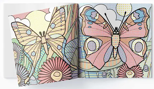 Водяні розмальовки. Метелики - фото 3