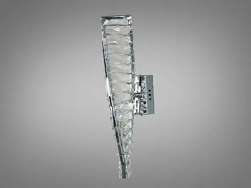 Настенный хрустальный светодиодный светильник Romin 15 Вт золотой - фото 3