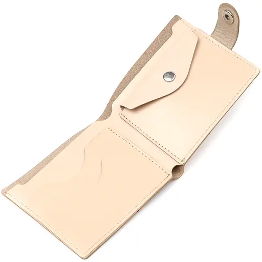 Кожаный женский кошелек Shvigel 10.5х9х0.5 см acs0027008 - фото 4