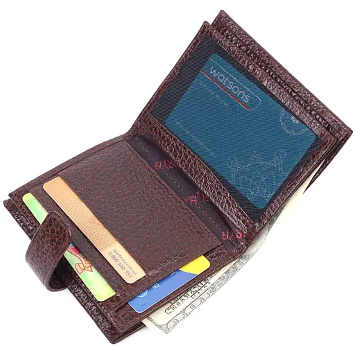 Мужской кожаный кошелек 9.5х11х2.5 см KARYA 9.5х11х2.5 см acs0024261 - фото 5