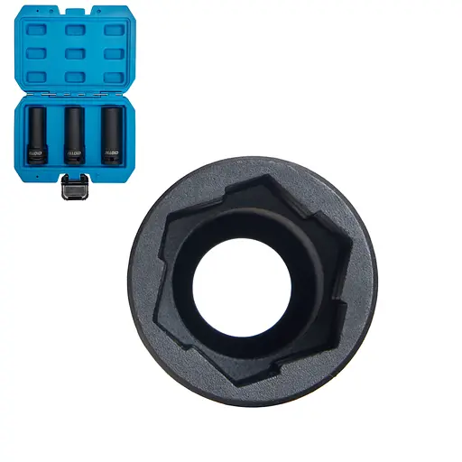 Ударні головки Alloid для пошкоджених болтів і гайок 1/2" (NUG-2503) - фото 4