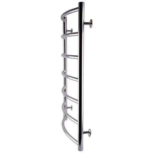 Водяна рушникосушка Unio LD W 800-500-7 Драбинка Дуга, Хром - фото 3