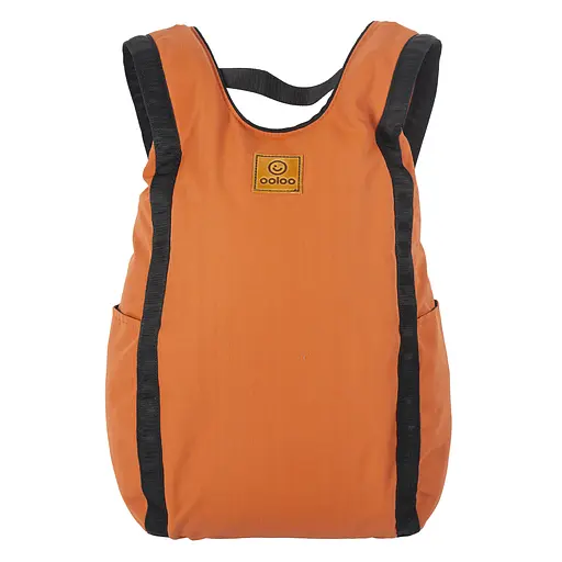 Рюкзак-антивор OOLOO Капля 45х27х14 см, терракотовый 2200 - фото 4