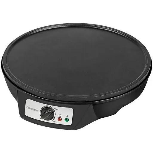 Млинниця електрична Bestron ASW602Z, електроплитка для приготування млинців 30 см