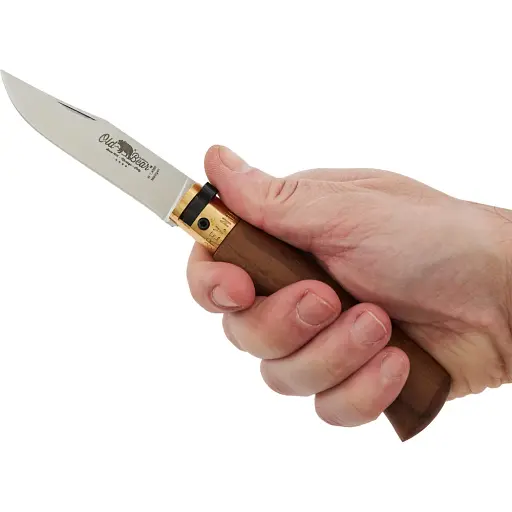 Нож Old Bear Classic M Walnut - фото 5
