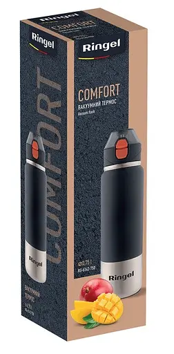 Термос Ringel Comfort 750 мл чорний (RG-6142-750) - фото 2