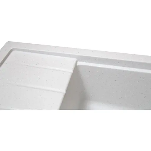 Кухонна мийка Romzha Patrat 78 Biela (101) - фото 2