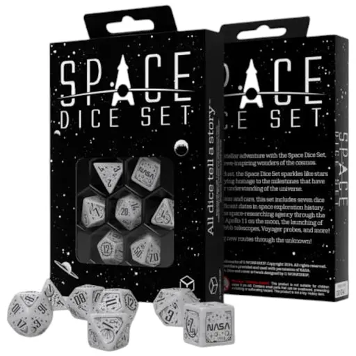 Набор кубиков Space Dice Set: Apollo , 7 шт. (SSPA02)
