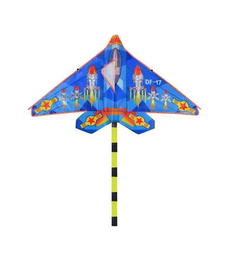 Повітряний змій Літак VZ2212 120*200 см, у пакеті (6955852000026) Синій - фото 1