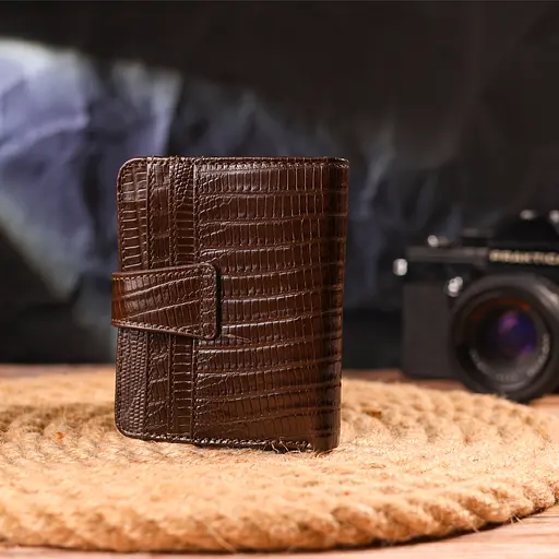 Мужской кожаный кошелек Canpellini 10.6х9х1 см acs0025045 - фото 7