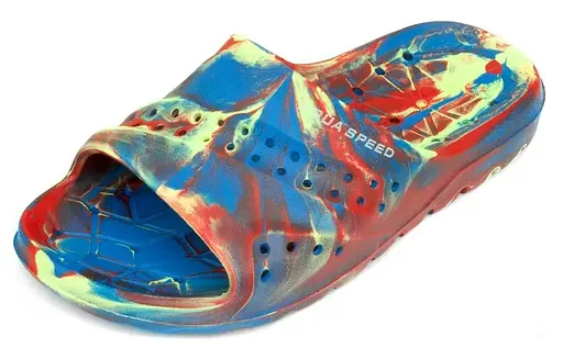 Шлепанцы Aqua Speed Patmos 28 Синие/Красные (1000-512-31-28) - фото 2