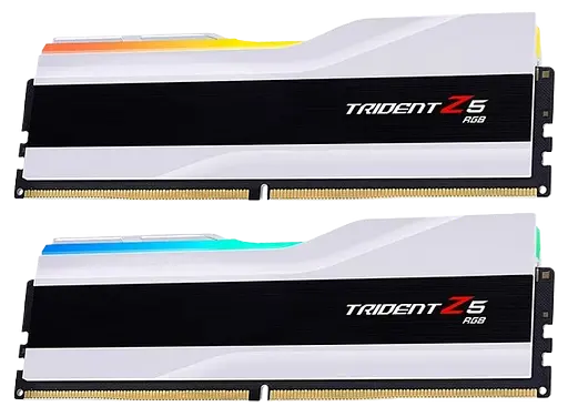 Оперативна пам'ять G.Skill 32GB (2x16GB) DDR5 6000MHz Trident Z5 RGB White (F5-6000J3636F16GX2-TZ5RW)