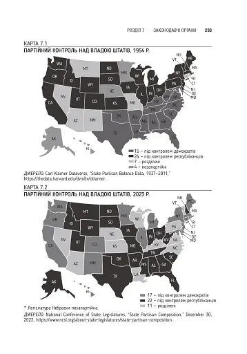 Сполучені Штати Америки. Урядування у штатах і місцевих громадах - фото 16