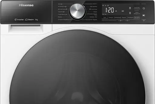 Пральна машина Hisense WF5S7041BW/UA автоматична (7087414) - фото 5