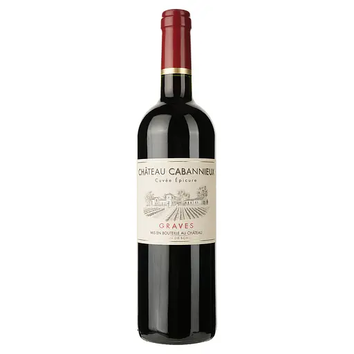 Вино Chateau Cabannieux Graves 2017 червоне сухе 0.75 л