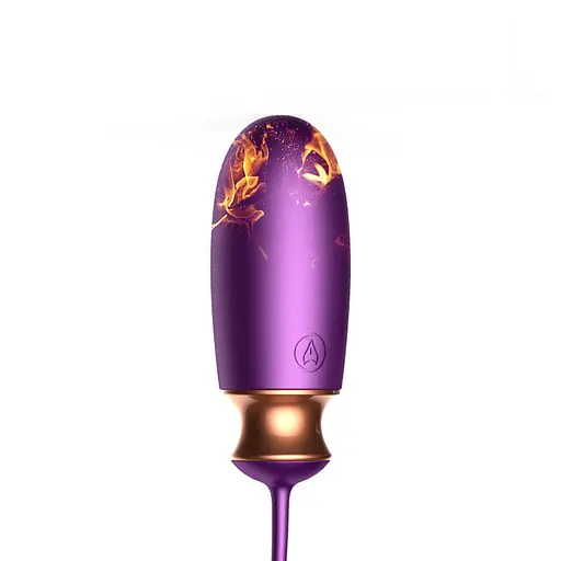Віброяйце B - Series Fox Love Egg 15 см фіолетовий - фото 3