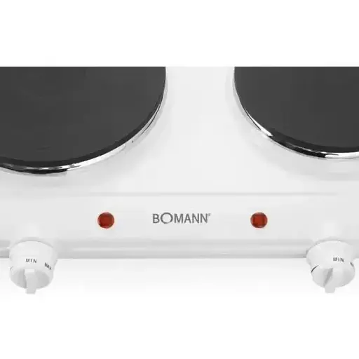 Плита електрична Bomann DKP 5028 CB на 2 конфорки зі знімними ручками для транспортування - фото 3