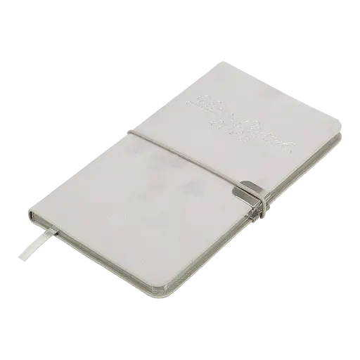 Щотижневик датований Buromax Velour 2026 85 x 153 мм штучна шкіра світло-сірий (BM.2891-20) - фото 2