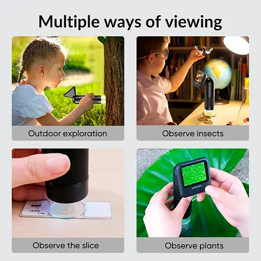 Портативний мікроскоп Apexel MS008 (APL-MS008) (108713) - фото 5