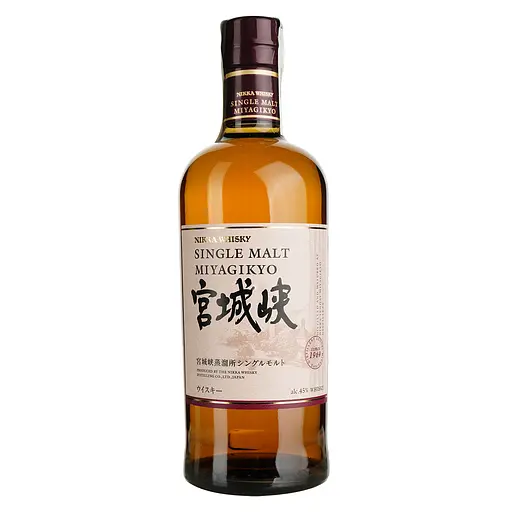 Віскі Nikka Whisky Miyagikyo Single Malt 45% 0.7 л в подарунковій упаковці - фото 2