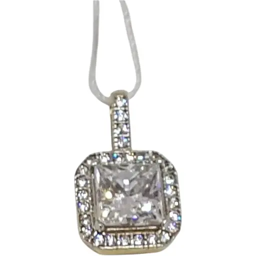 Золотая подвеска Столичная Ювелирная Фабрика с фианитами. 422543Ж