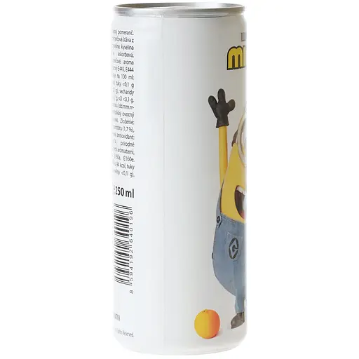 Безалкогольный газированный напиток The Drinks Minions Fruit Drink Orange со вкусом апельсина 250 мл - фото 2