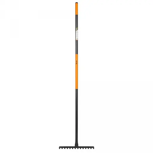 Граблі металеві Bradas з гартованою головкою з борової сталі 36 см KT-V2040 - фото 1