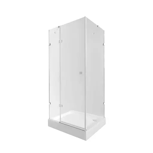 Душевая кабина Qtap Capricorn CRM1018RC6 Clear 2020x1000x800 мм + поддон Tern 301812C 100x80x12 см с сифоном - фото 1