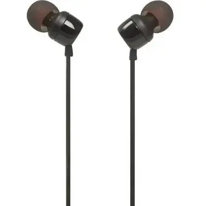 Наушники JBL Tune 110 Eco черный 3.5 мм микрофон ( T110BLKE) - фото 1