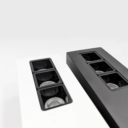 Точковий світильник Skarlat RSLC78037 3×5W WH+BK 4000K - фото 5